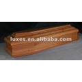 Funeral wooden coffin